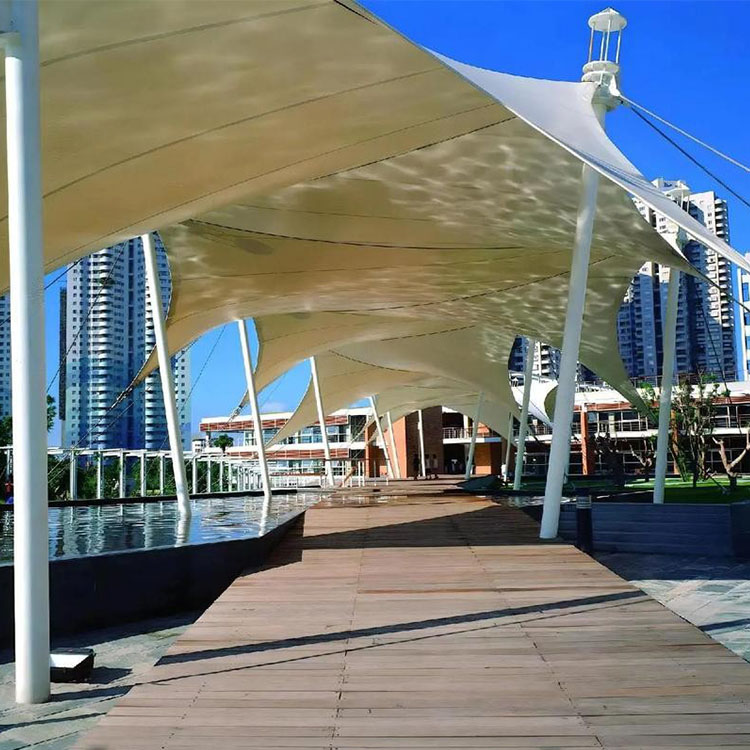 鹿邑县膜结构景观棚