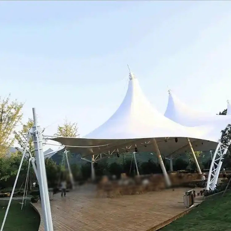 鹿邑县膜结构景观棚