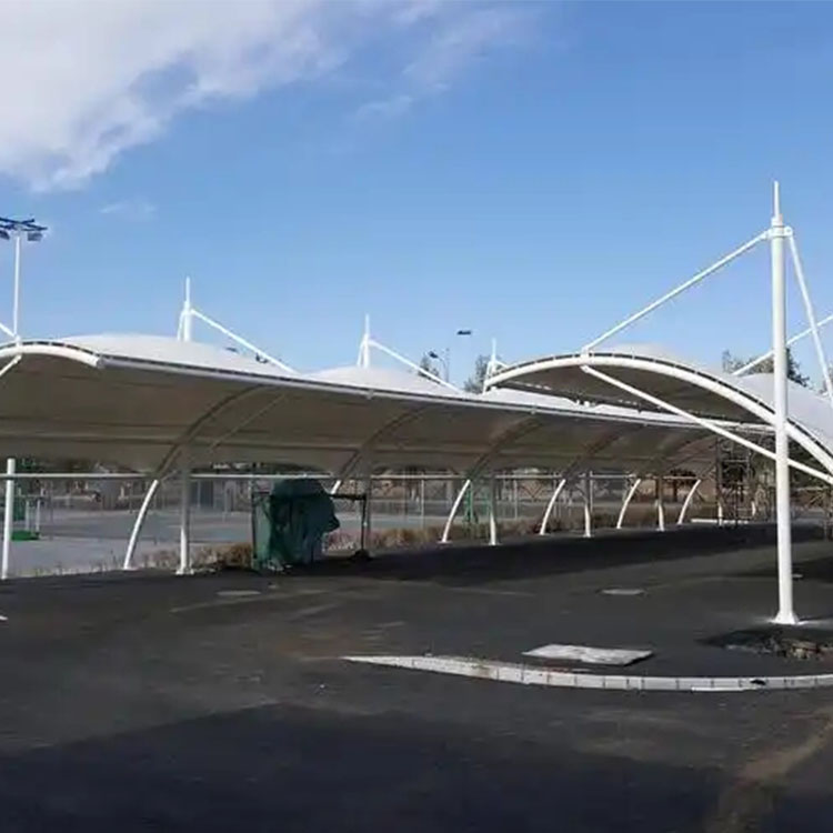 鹿邑县膜结构电动车棚