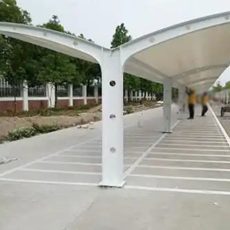 鹿邑县膜结构电动车棚