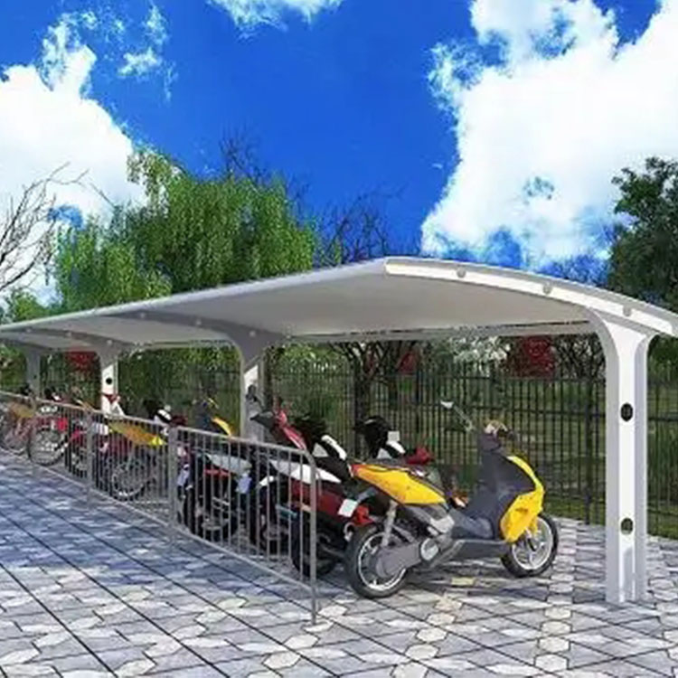 鹿邑县膜结构电动车棚