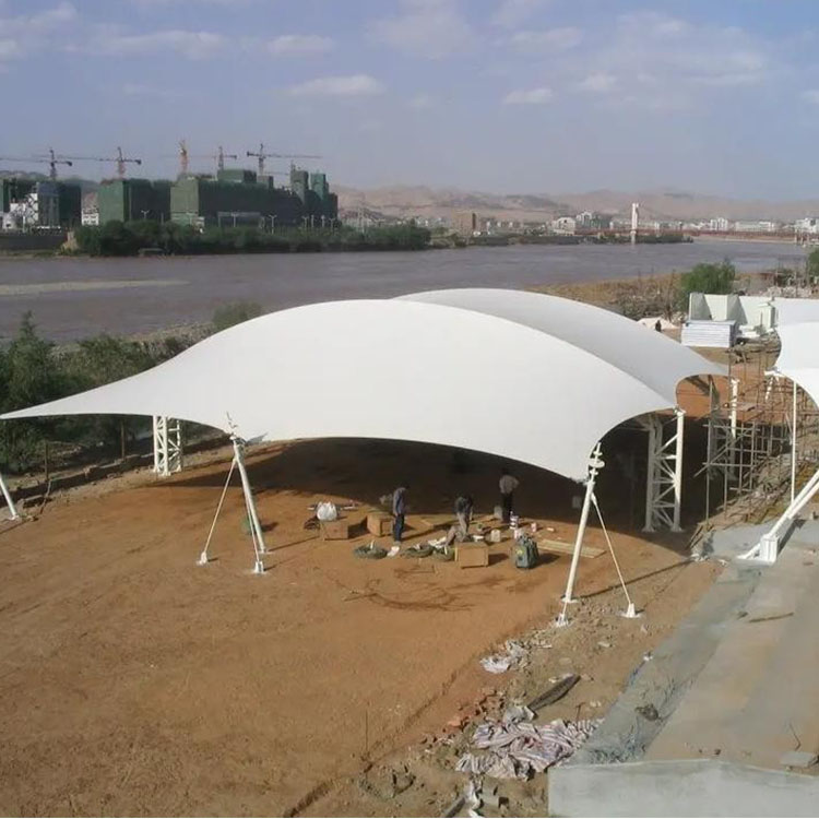 鹿邑县膜结构汽车棚